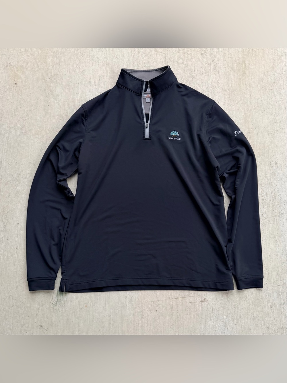 Peter Millar 1/4 Zip Pullover Golf Sweatshirt Men Size Medium Princeville